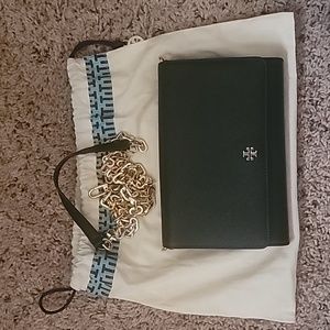 Authentic Tory Burch Emerson chain wallet